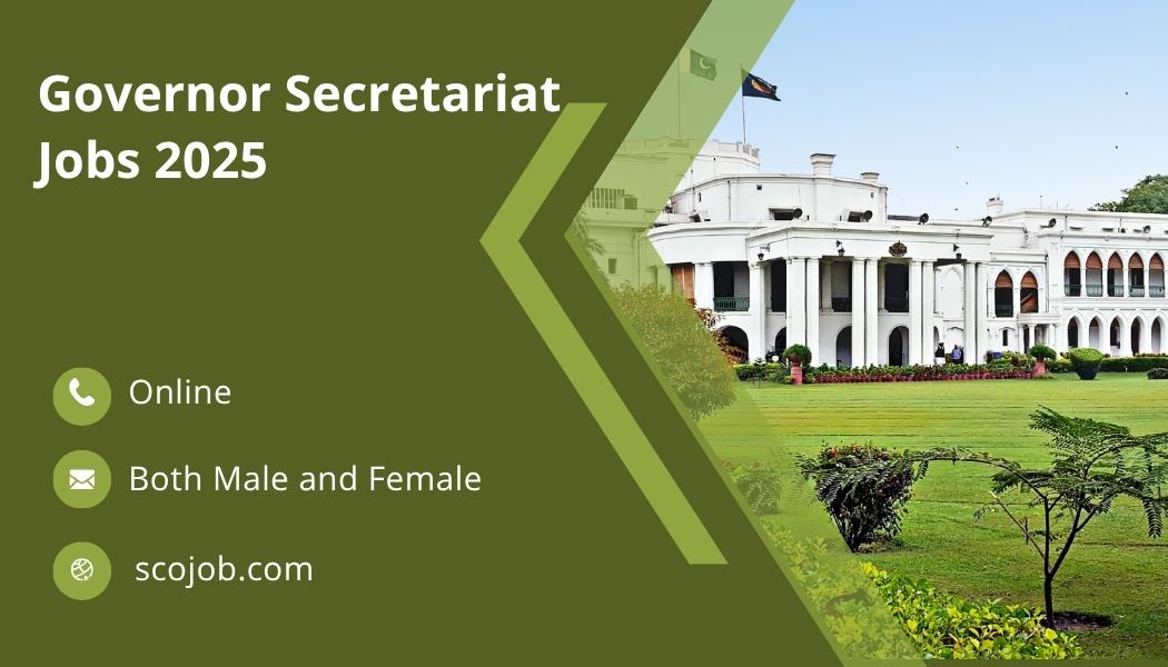 Governor Secretariat Jobs 2025