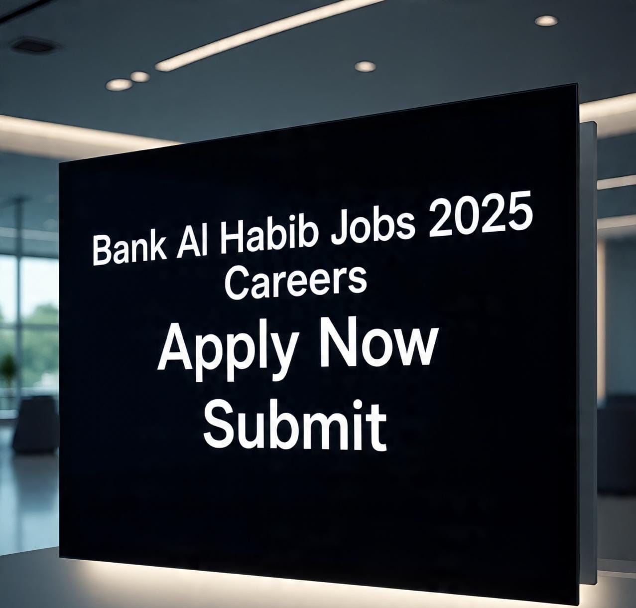 Bank Al Habib Jobs 2025